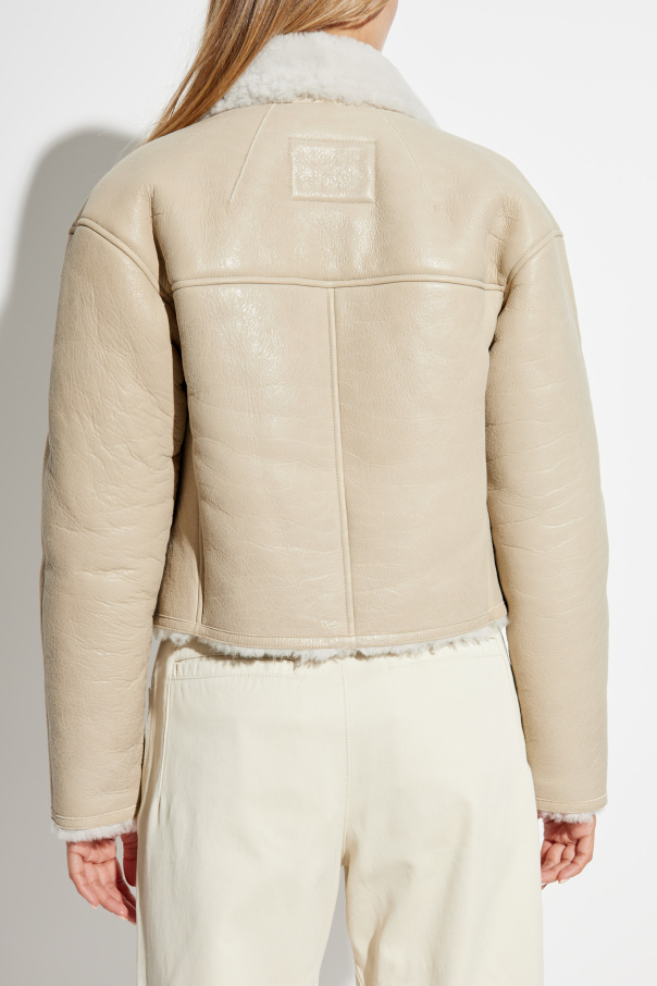 ISABEL MARANT|COATS (ERIANA (MA0261FA B3A01I 20CK)) Cream Sheepskin coat Eriana Isabel Marant